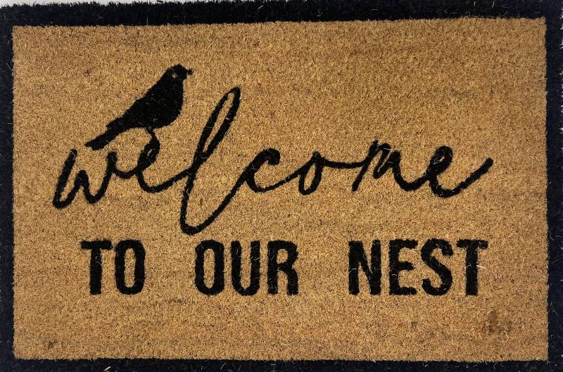 Welcome To Our Nest Doormat
