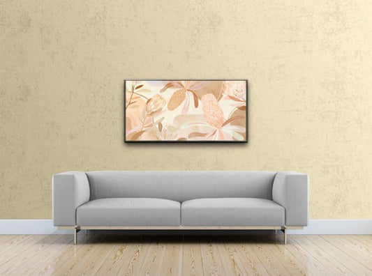 Floral Pink Canvas