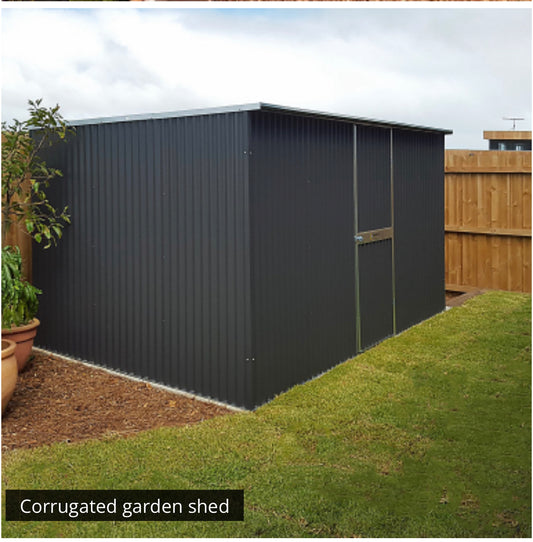 Corrugated Garden Shed