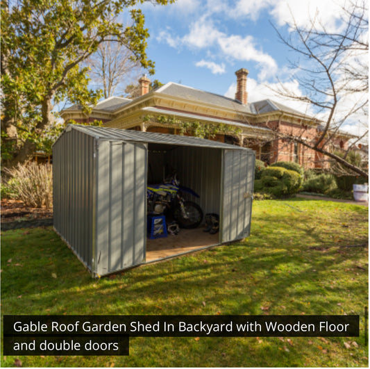 Garden Shed With Wooden Floor